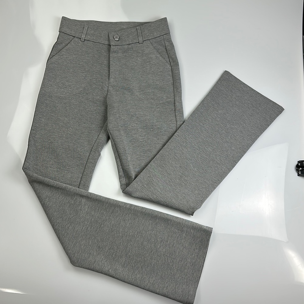 iChoay Grey Stretch Pantsuit S37-9